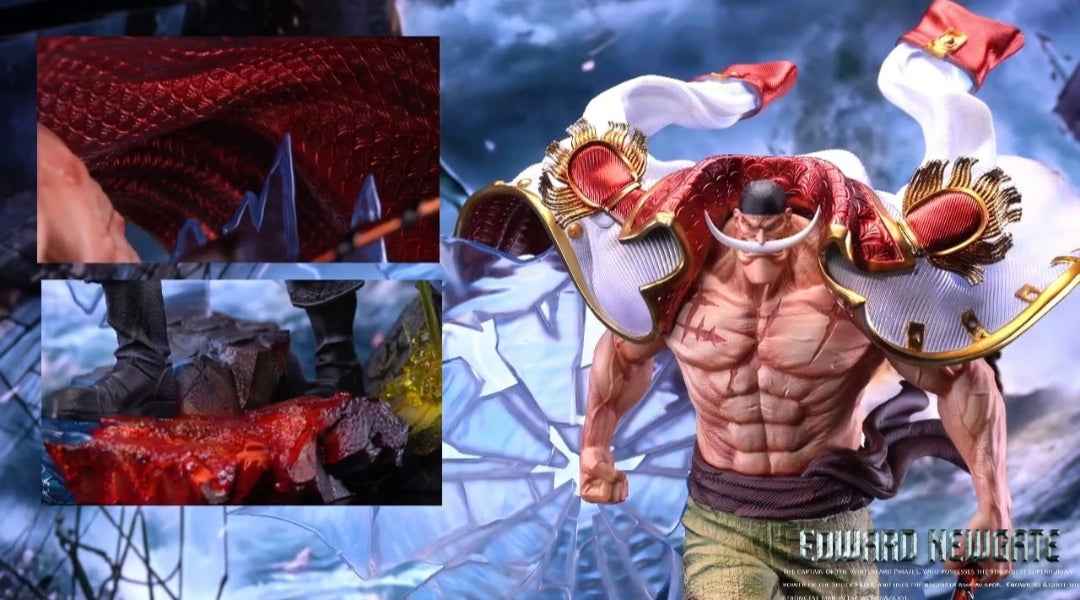 One Piece ~ SS Studio ~ Edward Newgate "Whitebeard" & Kid ~ Resin Statue - Santoryu Resins Collectors
