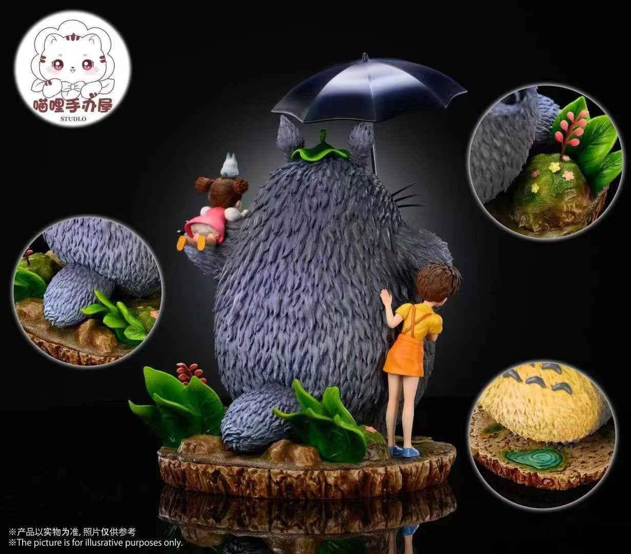 My Neighbor Totoro ~ MiaoLi Studio ~ Totoro ~ Resin Statue - Santoryu Resins Collectors