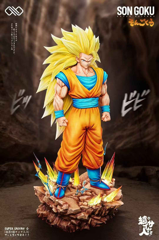 Dragon Ball ~ Infinite Studio ~ Son Goku SS3 ~ Resin Statue - Santoryu Resins Collectors