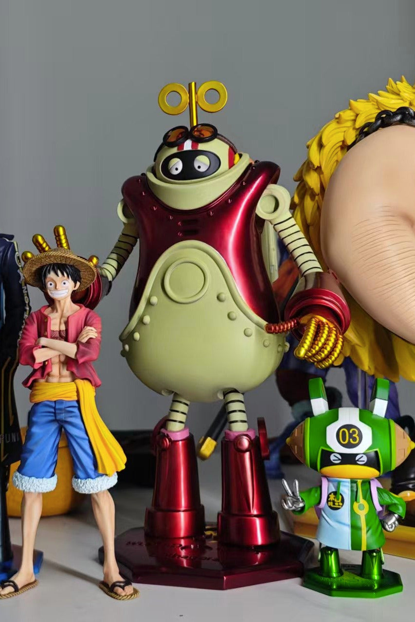 One Piece Long Hu Studio Pythagoras Punk 04 Egghead Arc Resin Statue