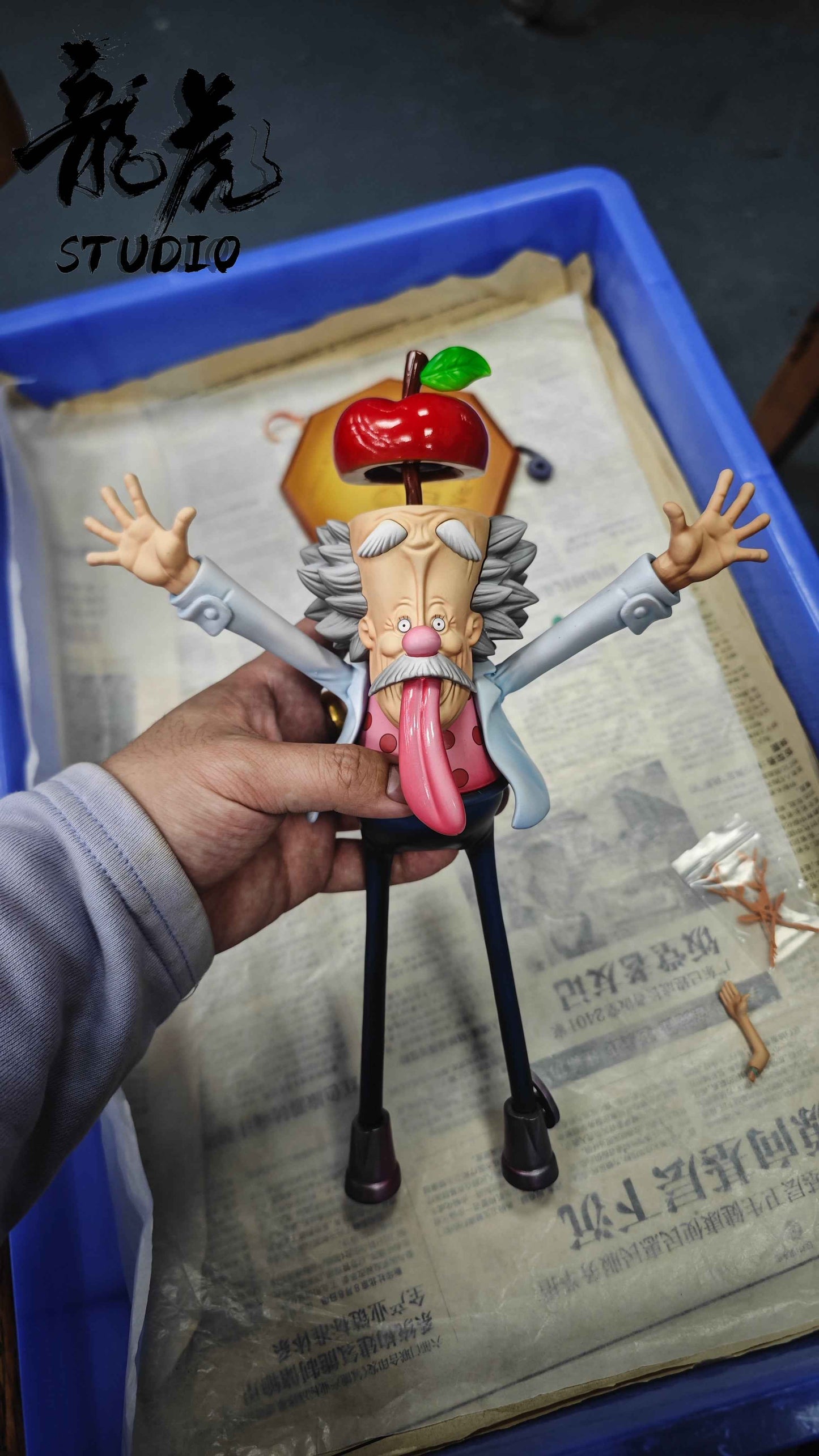 One Piece Long Hu Studio DR. Vegapunk Egghead Arc Resin Statue - Santoryu Resins Collectors