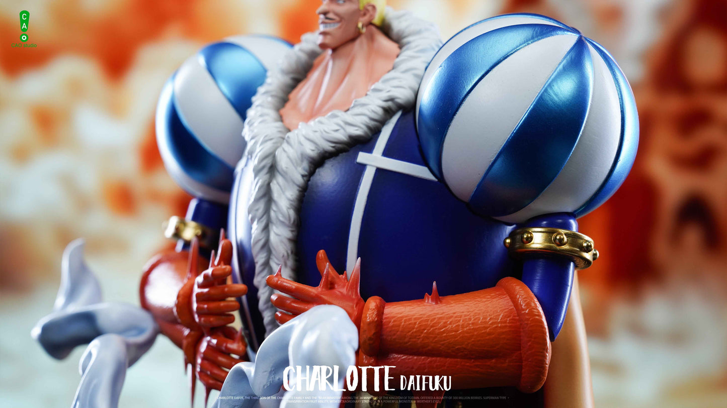 One Piece ~ CAO Studio ~ Charlotte Daifuku ~ Resin Statue - Santoryu Resins Collectors