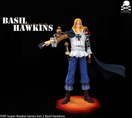 One Piece ~ Master Studio ~ Basil Hawkins  "The Magician" ~ Resin Statue - Santoryu Resins Collectors