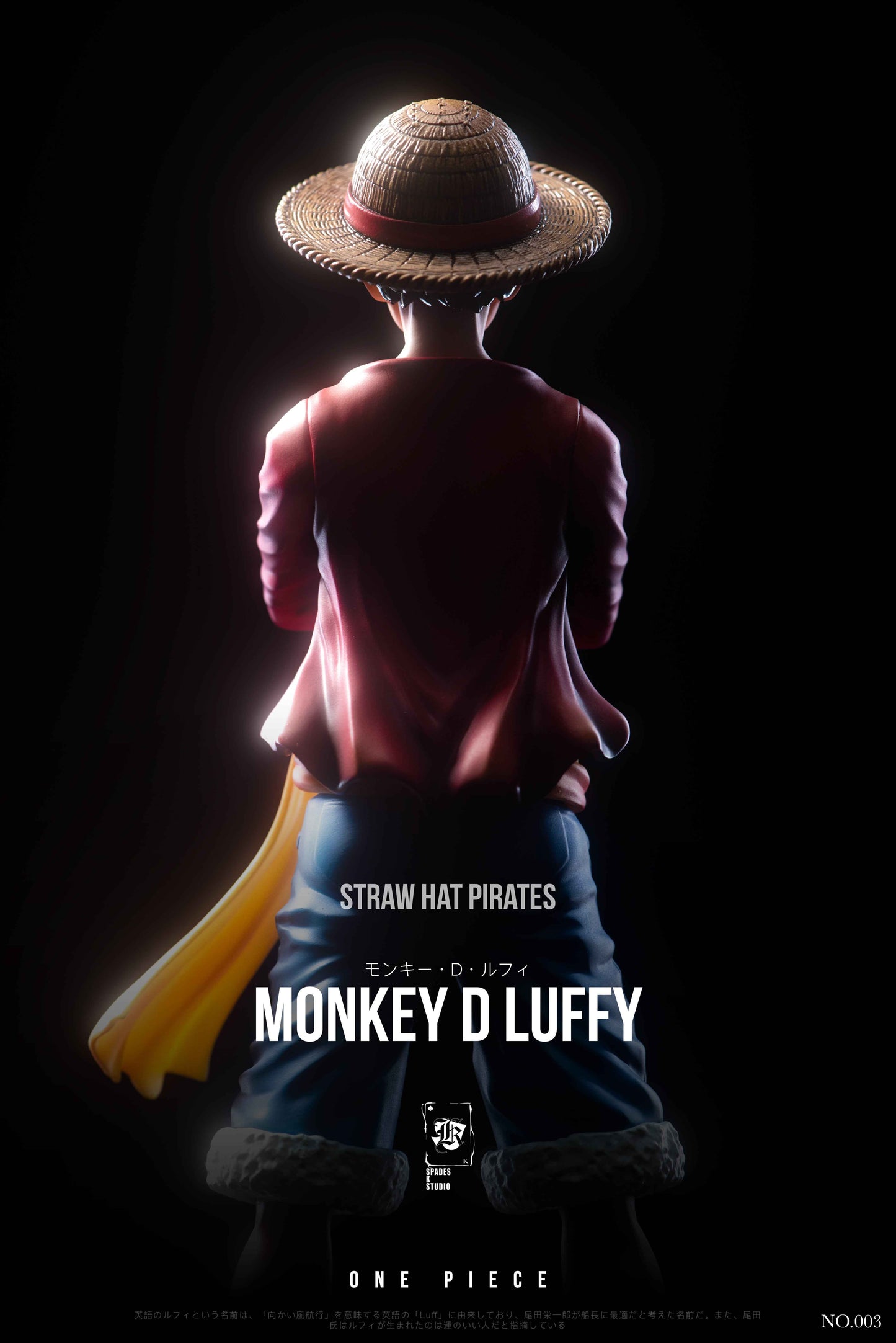 One Piece ~ SPADES K (SPK) Studio ~ Monkey D. Luffy "Lucy" ~ Resin Statue