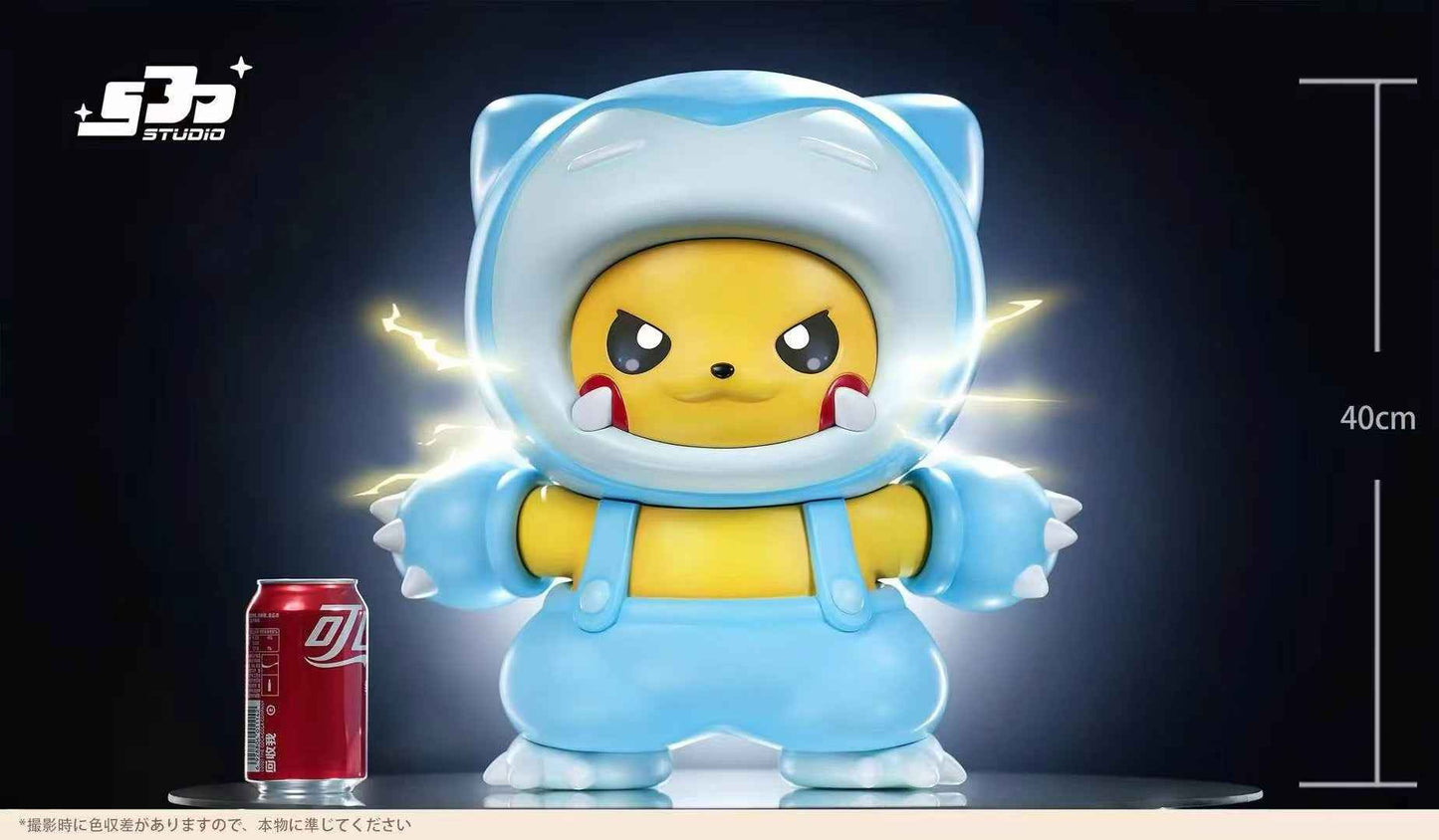 Pokémon ~ SJD Studio ~ Pikachu Snorlax Cosplay ~ Resin Statue - Santoryu Resins Collectors
