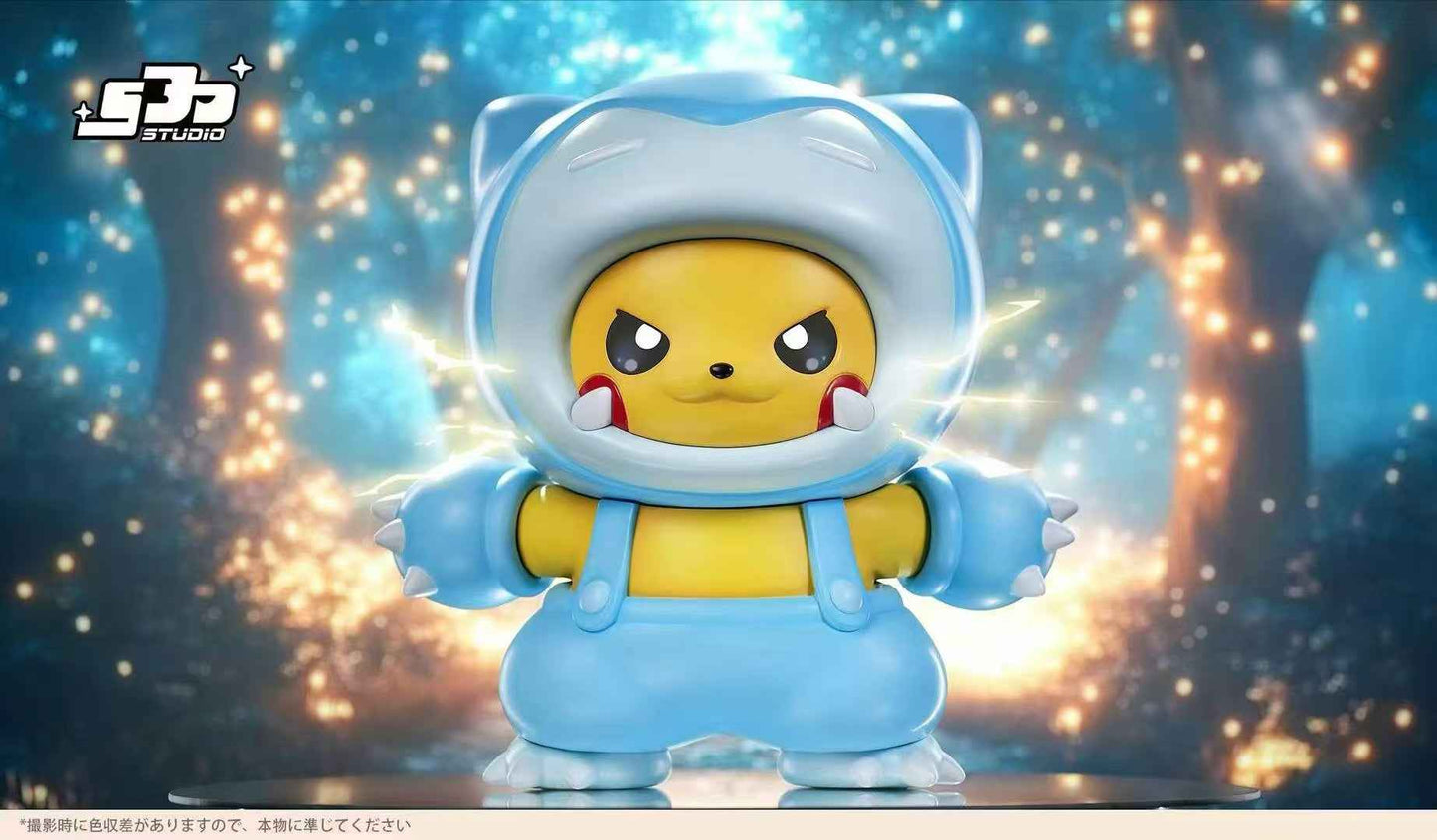 Pokémon ~ SJD Studio ~ Pikachu Snorlax Cosplay ~ Resin Statue - Santoryu Resins Collectors