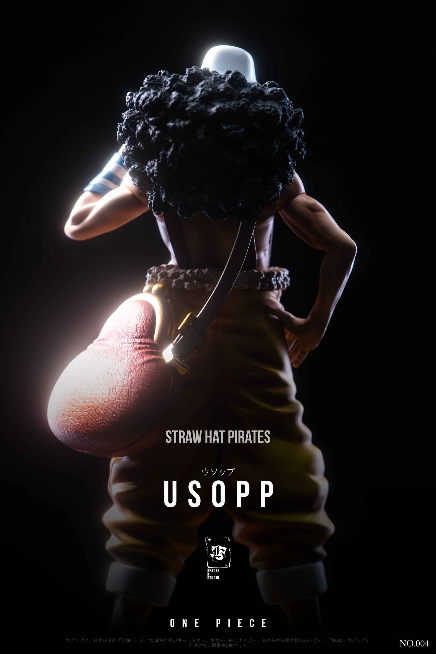 One Piece SPADES K SPK Studio Usopp Resin Statue - Santoryu Resins Collectors