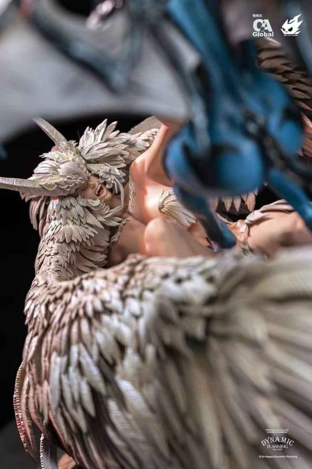Devilman ~ HotCat Studio ~ Female Jun Fudo vs Ran Asuka ~ Licensed Resin Statue - Santoryu Resins Collectors