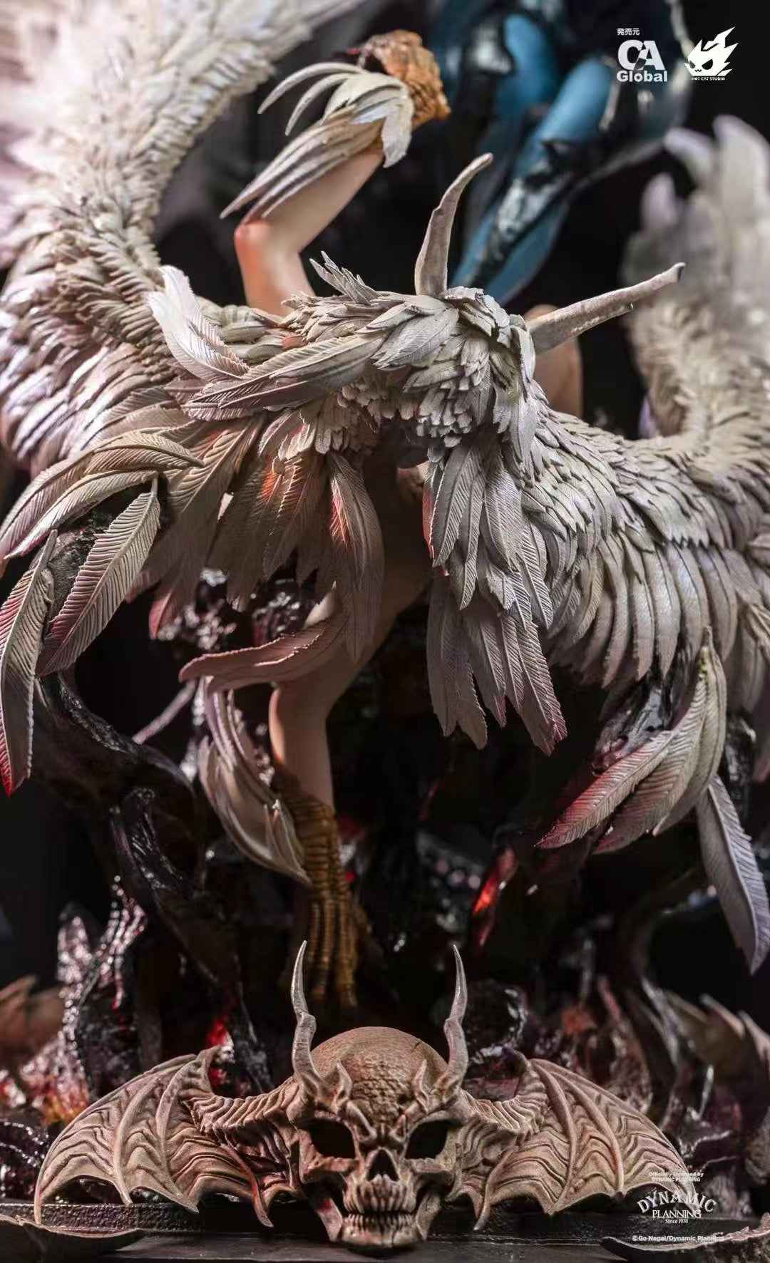 Devilman ~ HotCat Studio ~ Female Jun Fudo vs Ran Asuka ~ Licensed Resin Statue - Santoryu Resins Collectors