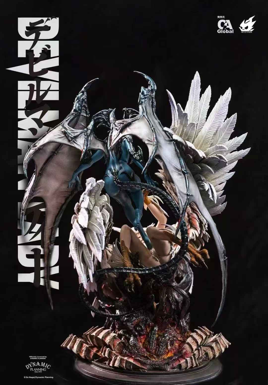 Devilman ~ HotCat Studio ~ Female Jun Fudo vs Ran Asuka ~ Licensed Resin Statue - Santoryu Resins Collectors