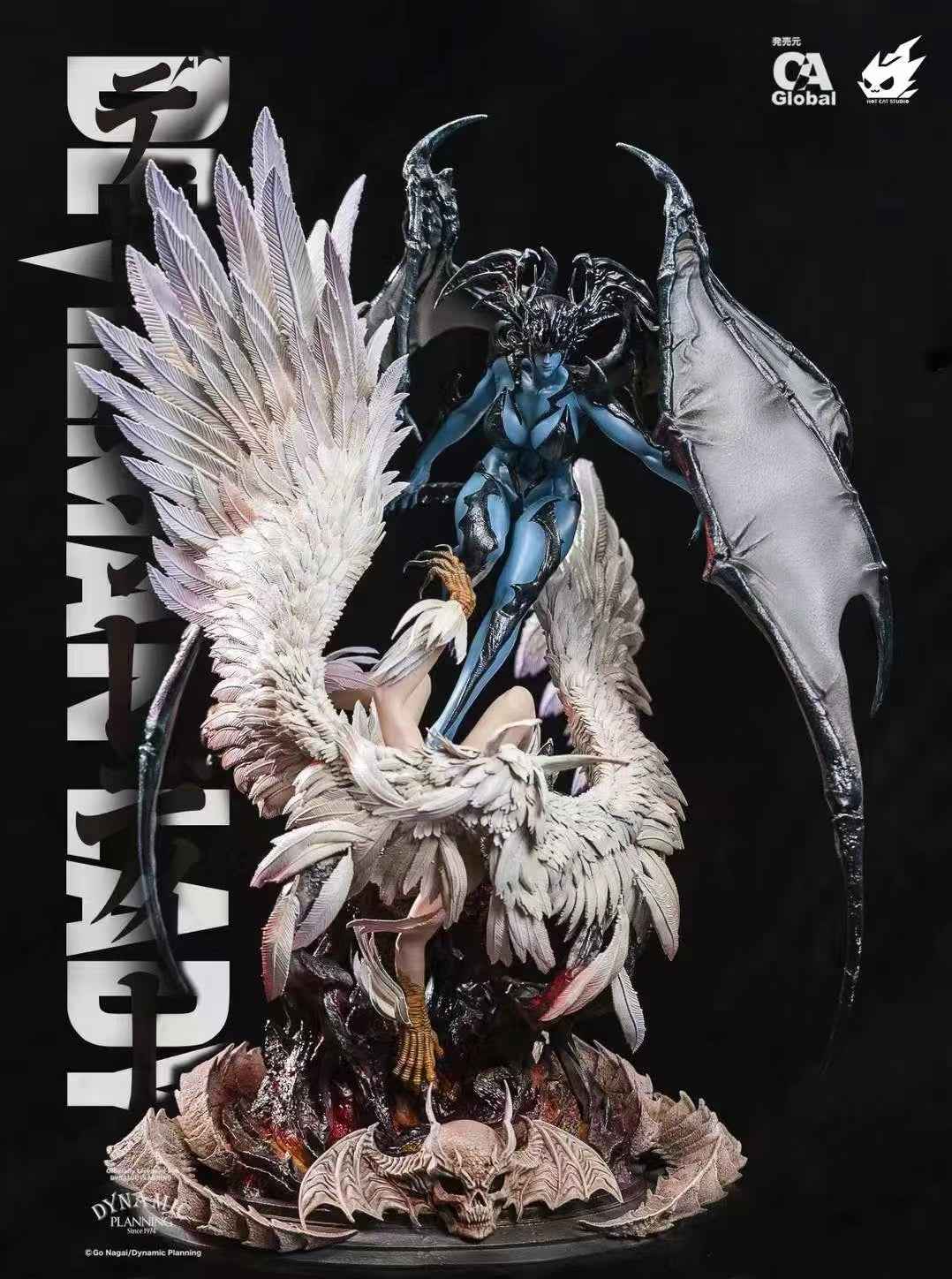 Devilman ~ HotCat Studio ~ Female Jun Fudo vs Ran Asuka ~ Licensed Resin Statue - Santoryu Resins Collectors