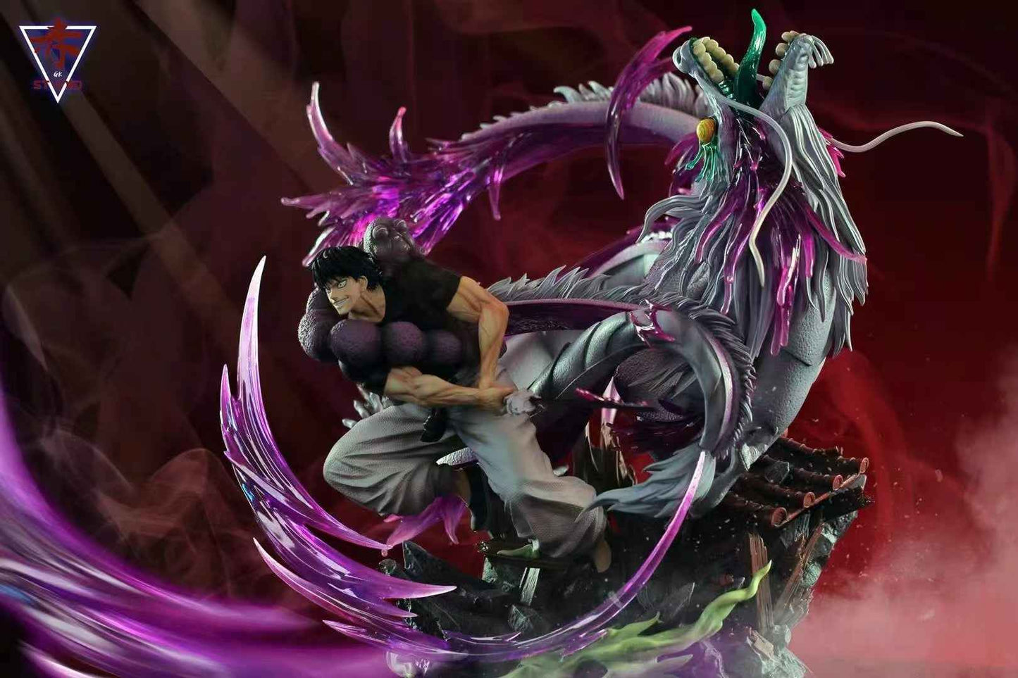 Jujutsu Kaisen ~ ChiTong Studio ~ Dragon Slayer Toji Fushiguro ~ Resin Statue - Santoryu Resins Collectors