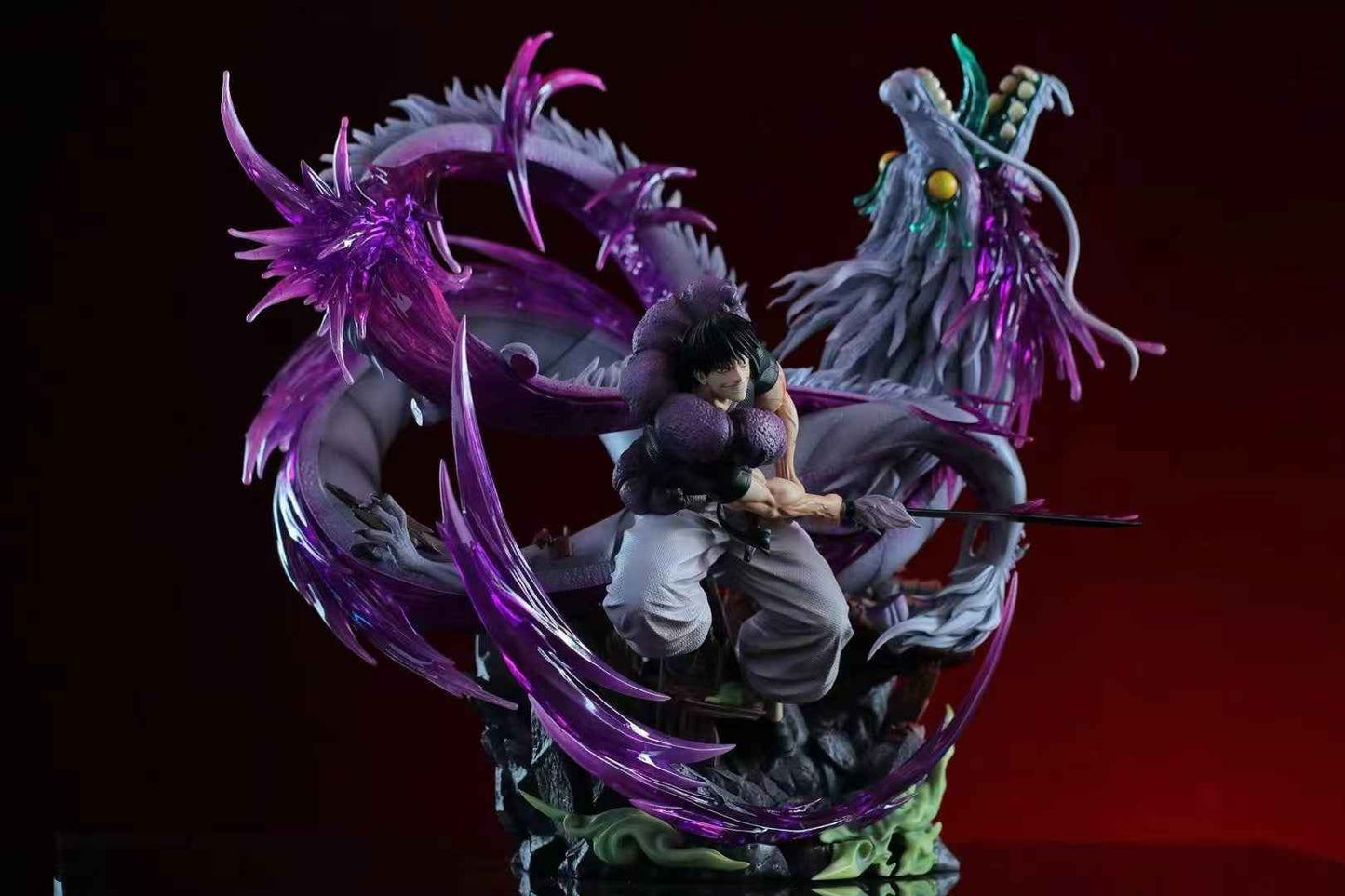 Jujutsu Kaisen ~ ChiTong Studio ~ Dragon Slayer Toji Fushiguro ~ Resin Statue - Santoryu Resins Collectors