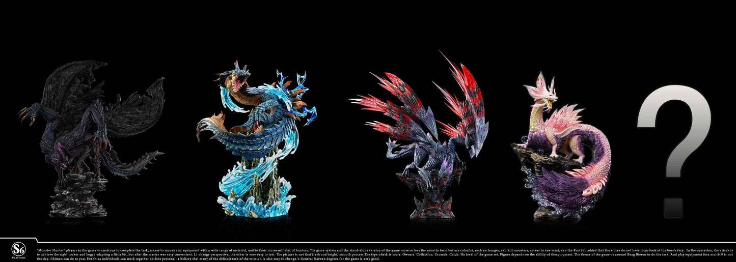 Monster Hunter ~ S6 Studio ~ Mizutsune ~ Resin Statue - Santoryu Resins Collectors
