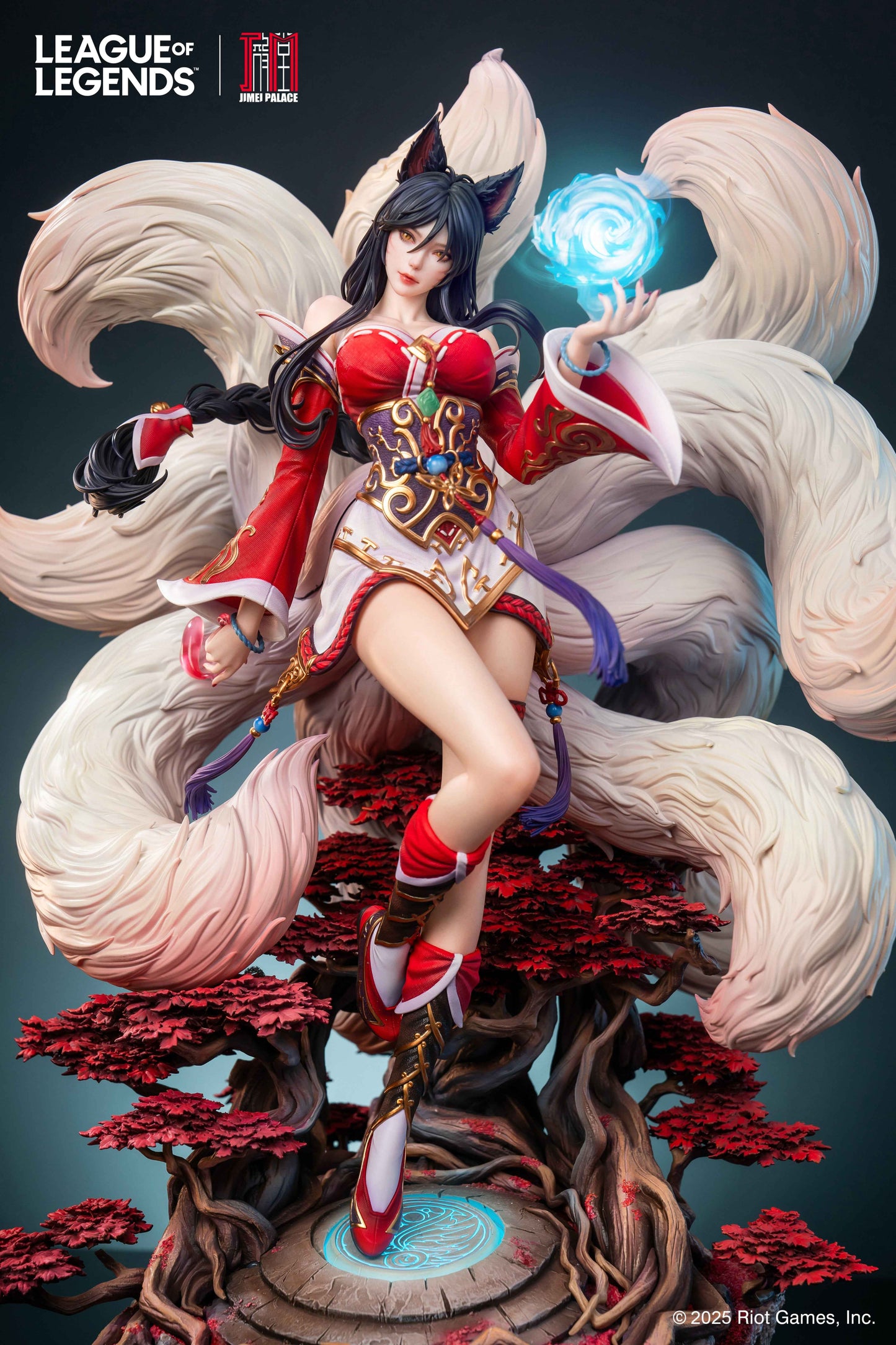 League of Legends ~ Jimei Palace ~ Ahri ~ Licensed Resin Statue - Santoryu Resins Collectors