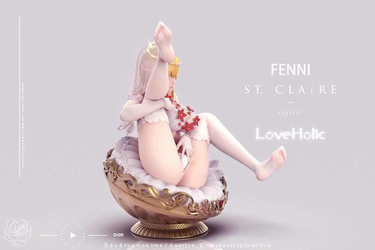 Snowbreak: Containment Zone ~ LoveHolic Studio ~ Fenny Golden ~ +18 Resin Statue - Santoryu Resins Collectors
