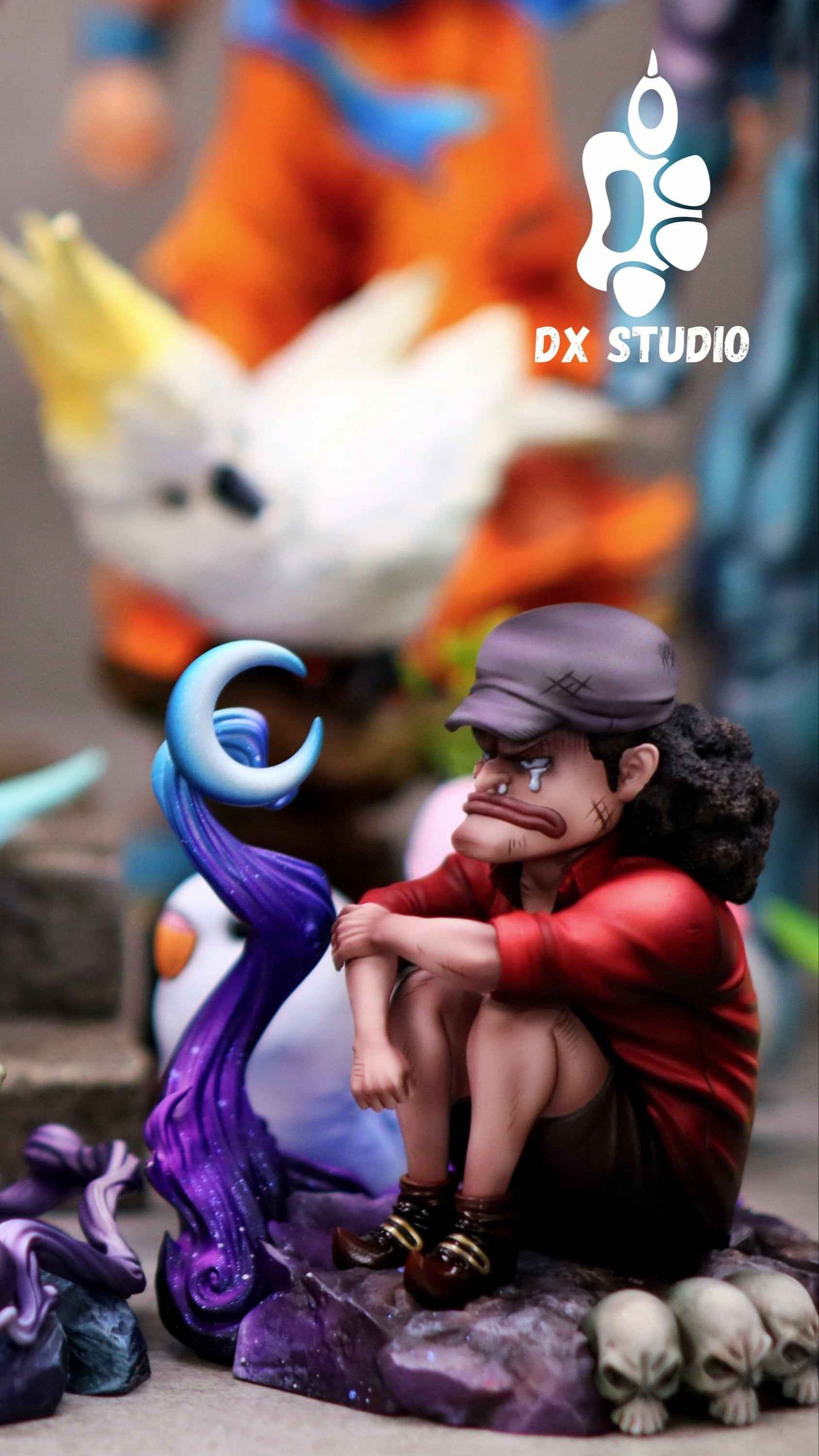 One Piece DX Studio Buggy & Law & Marshall D. Teach Childhood Resin Statue - Santoryu Resins Collectors
