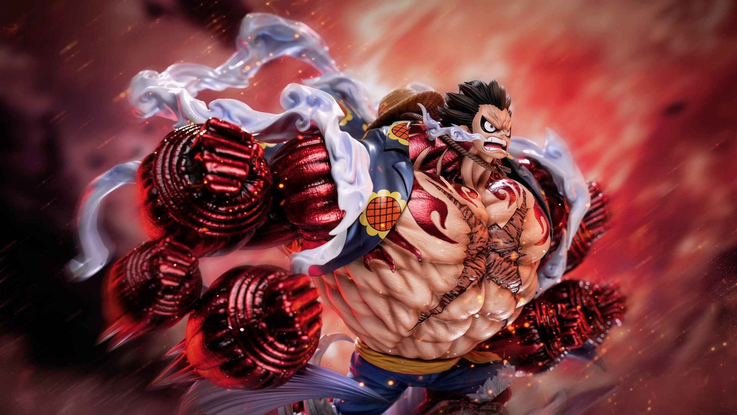 One Piece LX Studio Gear 4th Monkey D Luffy Boundman Resin Statue