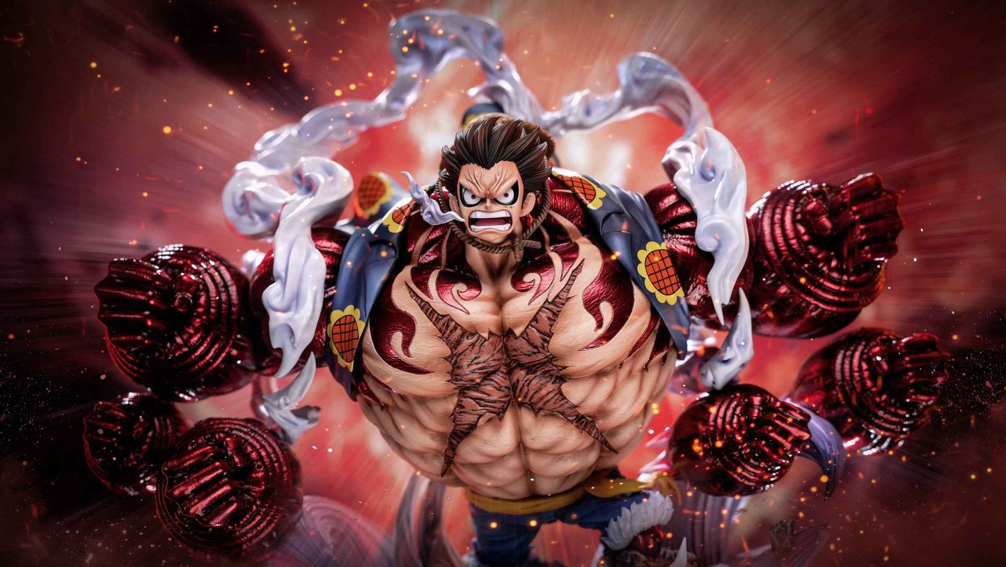 One Piece LX Studio Gear 4th Monkey D Luffy Boundman Resin Statue