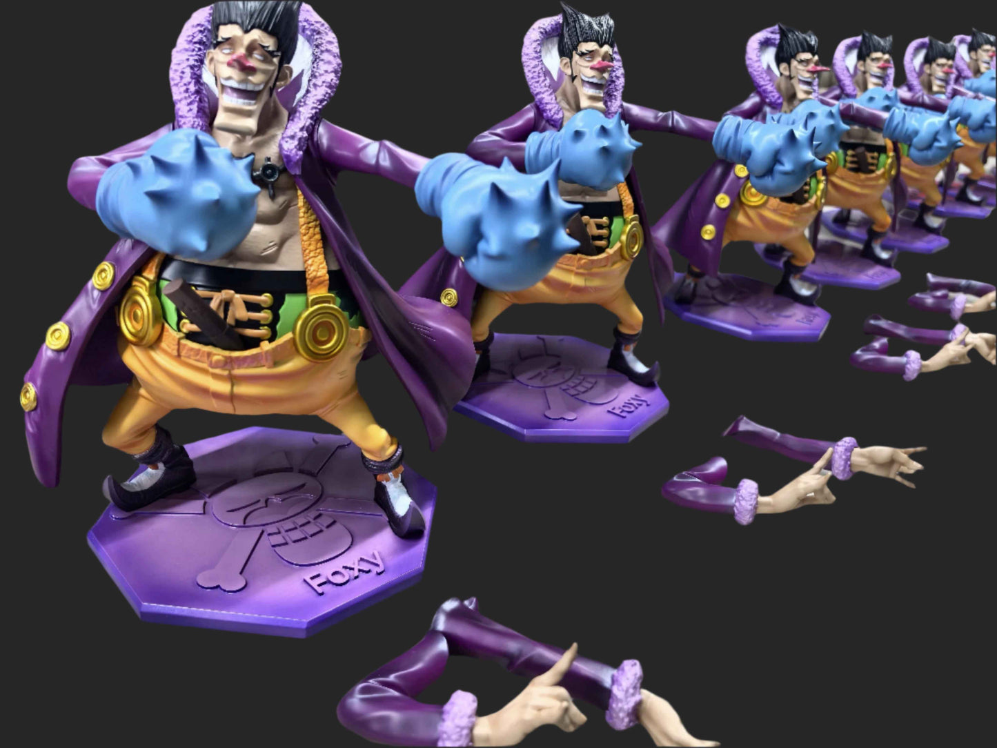 One Piece ~ Black Studio ~ Foxy ~ Resin Statue - Santoryu Resins Collectors
