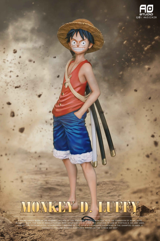 One Piece ~ AO Studio ~ Monkey D. Luffy ~ Resin Statue - Santoryu Resins Collectors