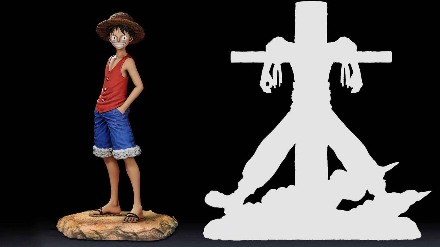 One Piece ~ AO Studio ~ Monkey D. Luffy ~ Resin Statue - Santoryu Resins Collectors