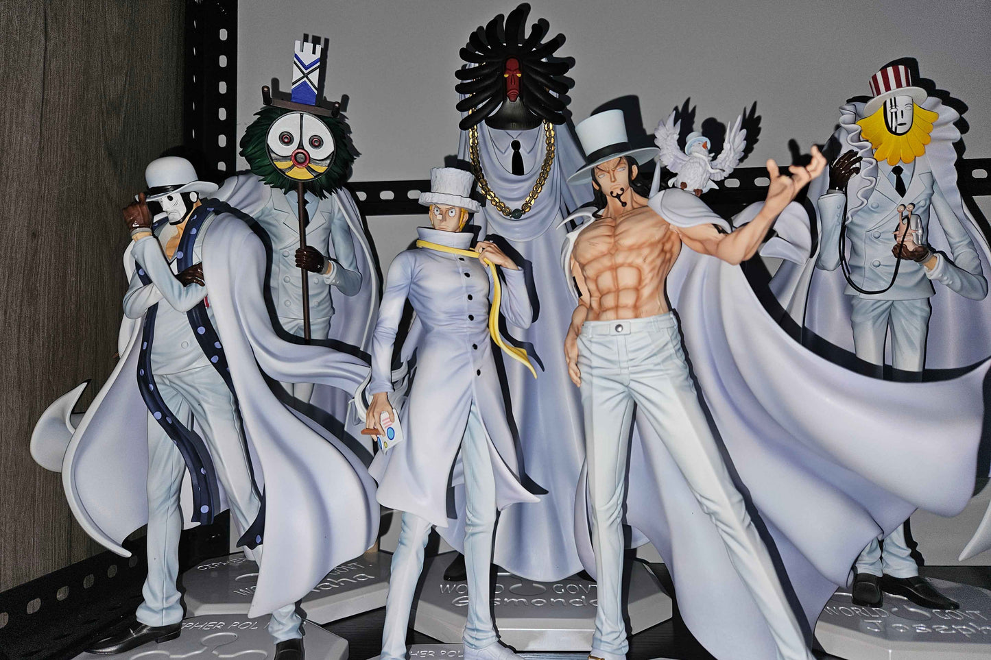 One Piece Long Hu Studio Kaku CP0 agent Resin Statue