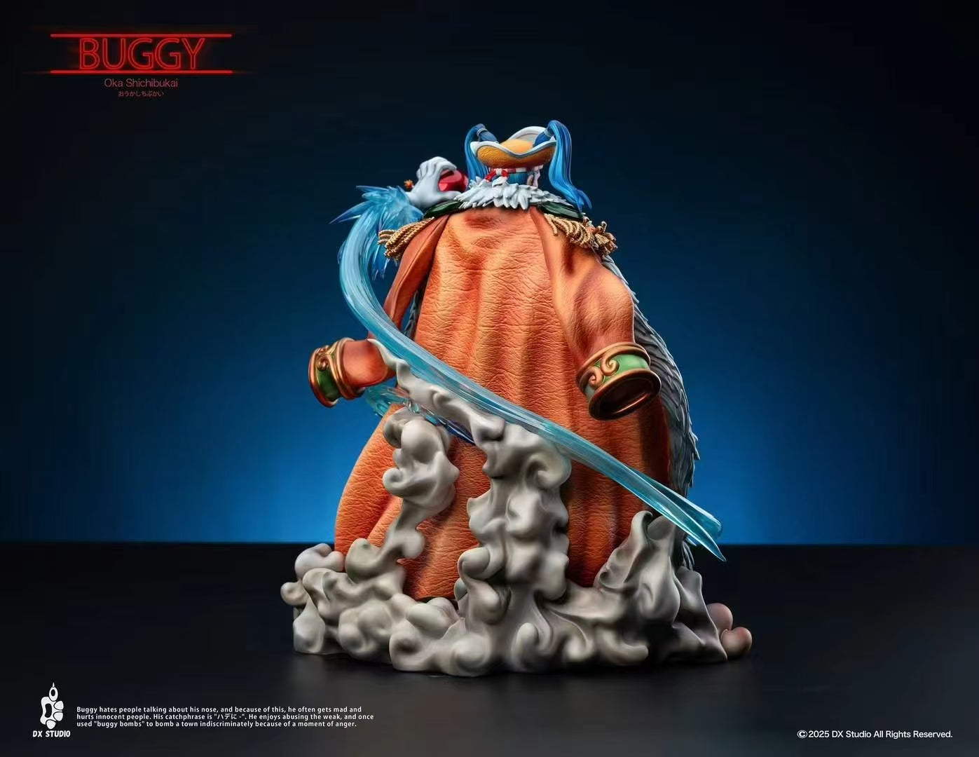 One Piece DX Studio Buggy the Clown Resin Statue