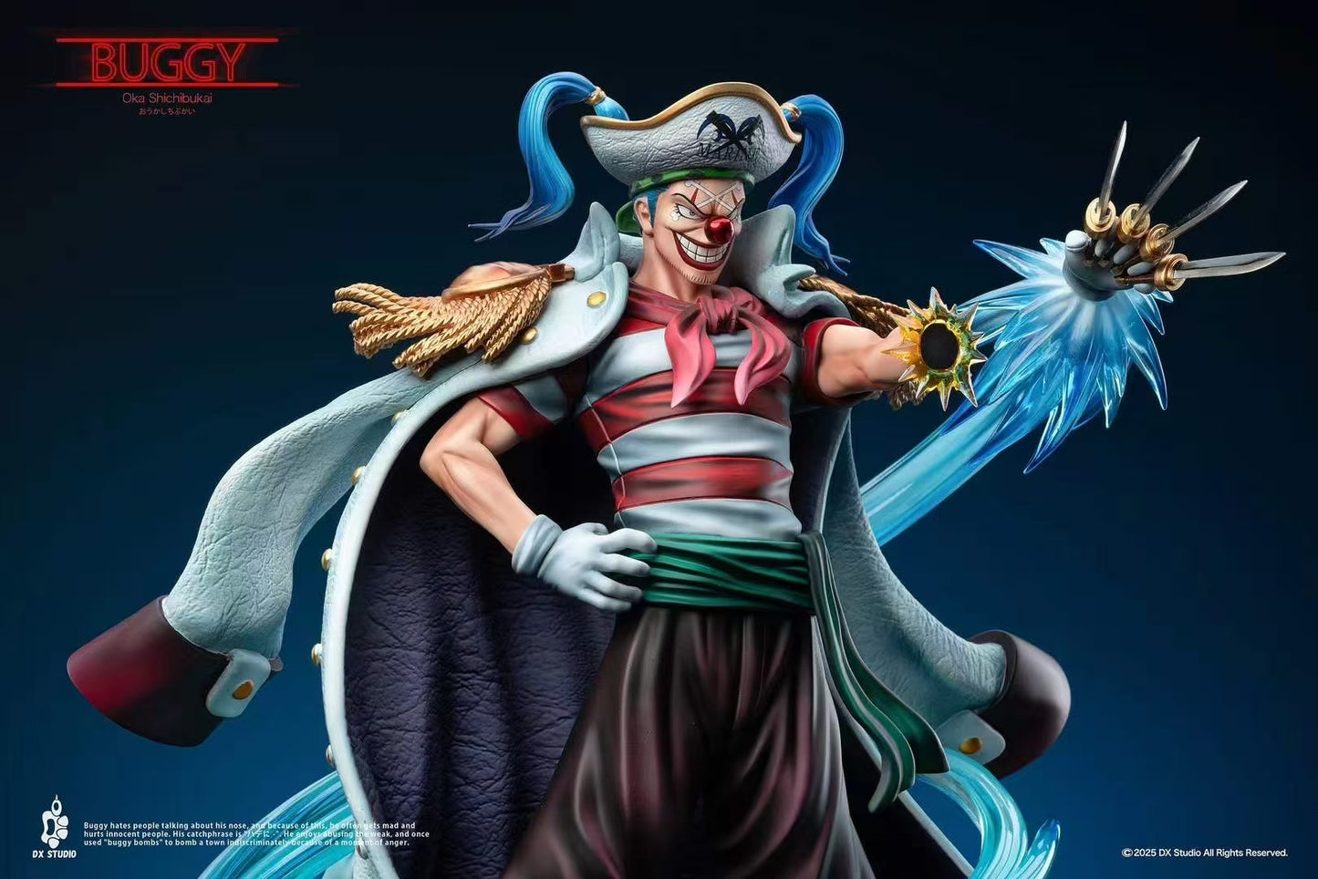 One Piece DX Studio Buggy the Clown Resin Statue