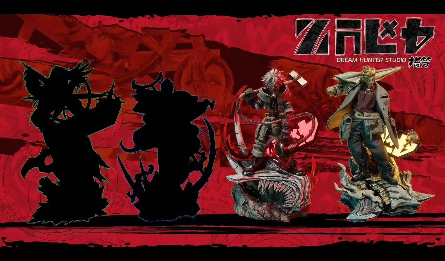 Gachiakuta Dream Hunter Studio Rudo Surebrec & Enjin Resin Statue