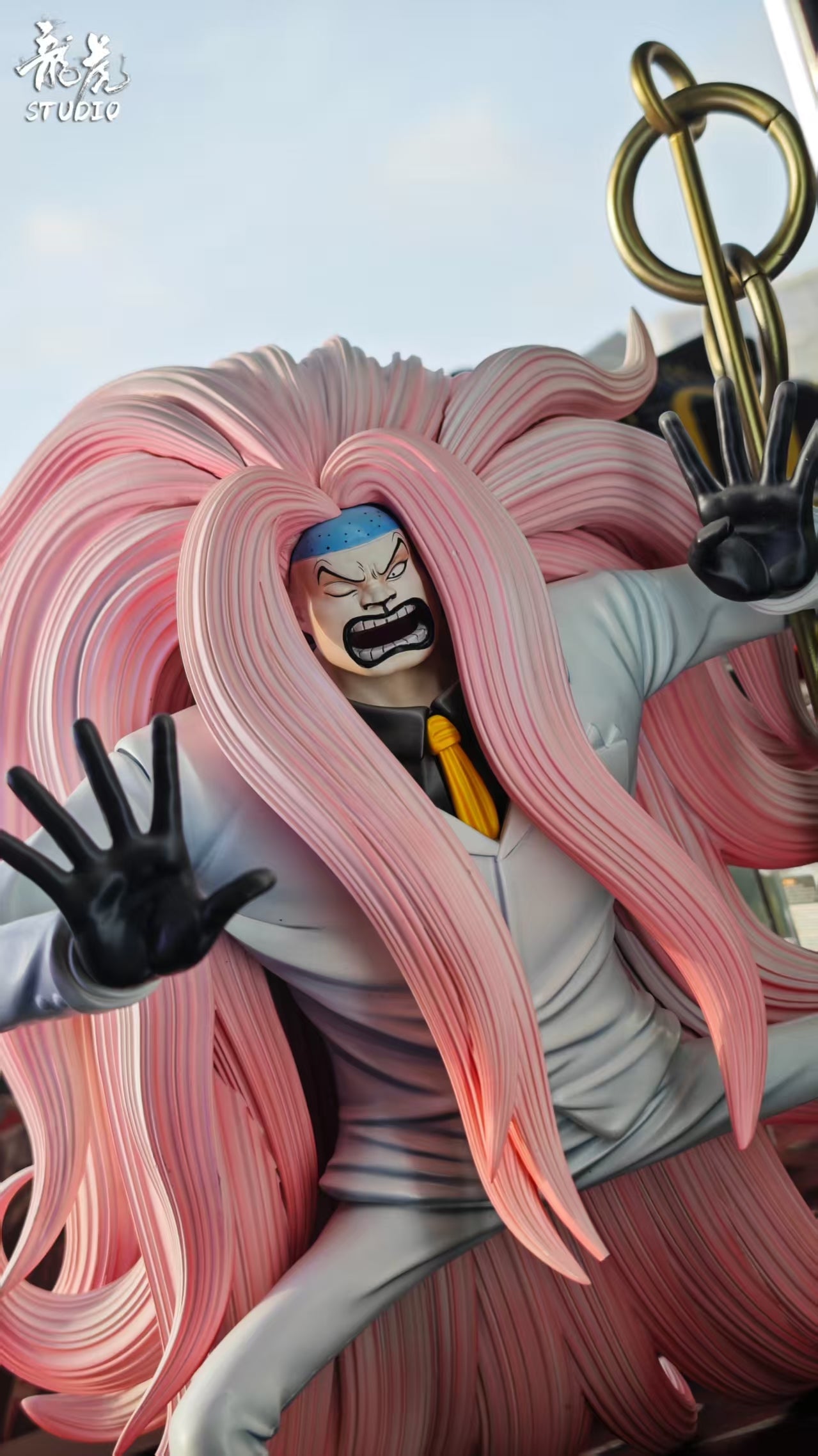 One Piece Long Hu Studio Kumadori Resin Statue
