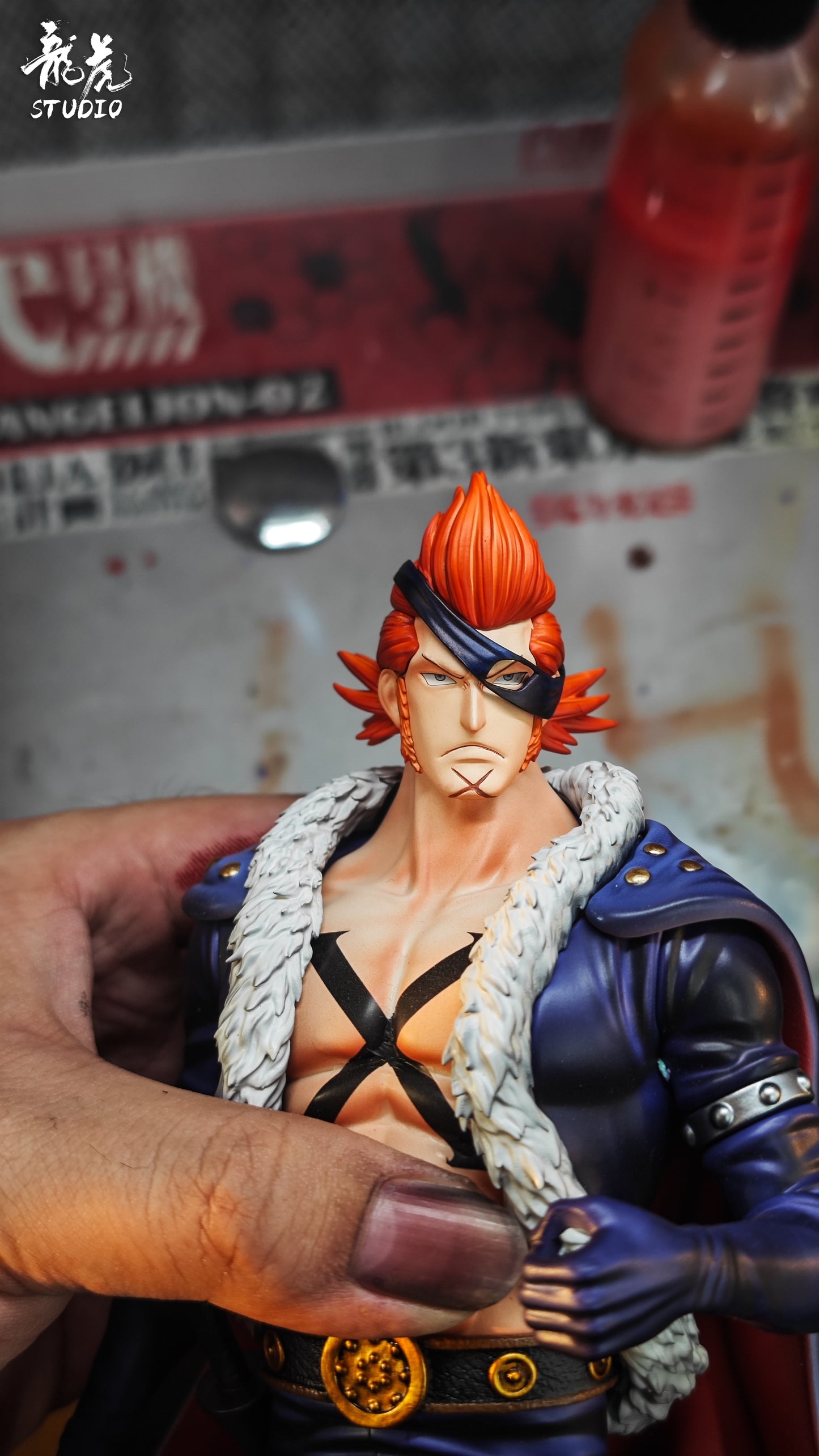 One Piece Long Hu Studio X Drake Resin Statue