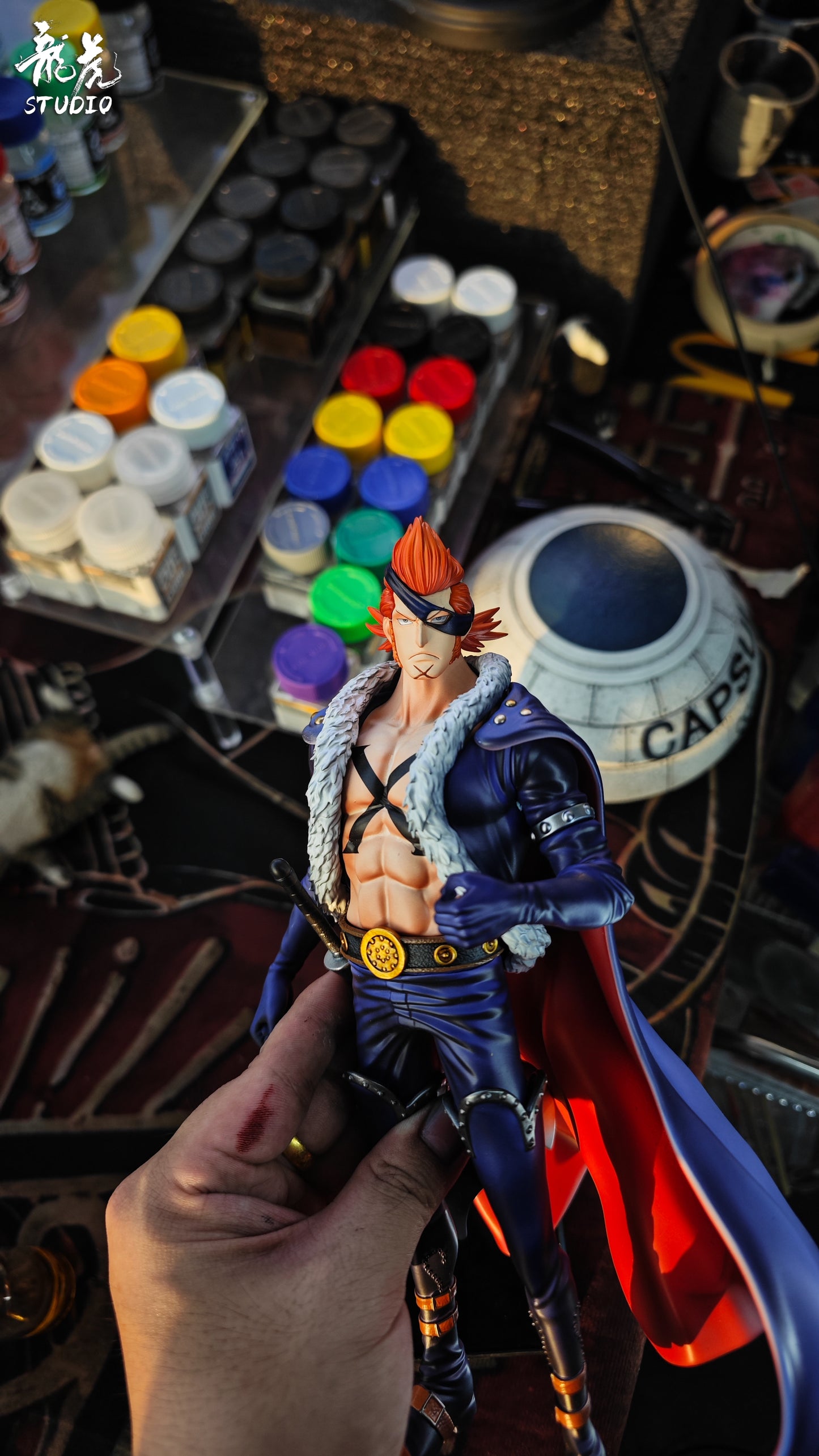 One Piece Long Hu Studio X Drake Resin Statue