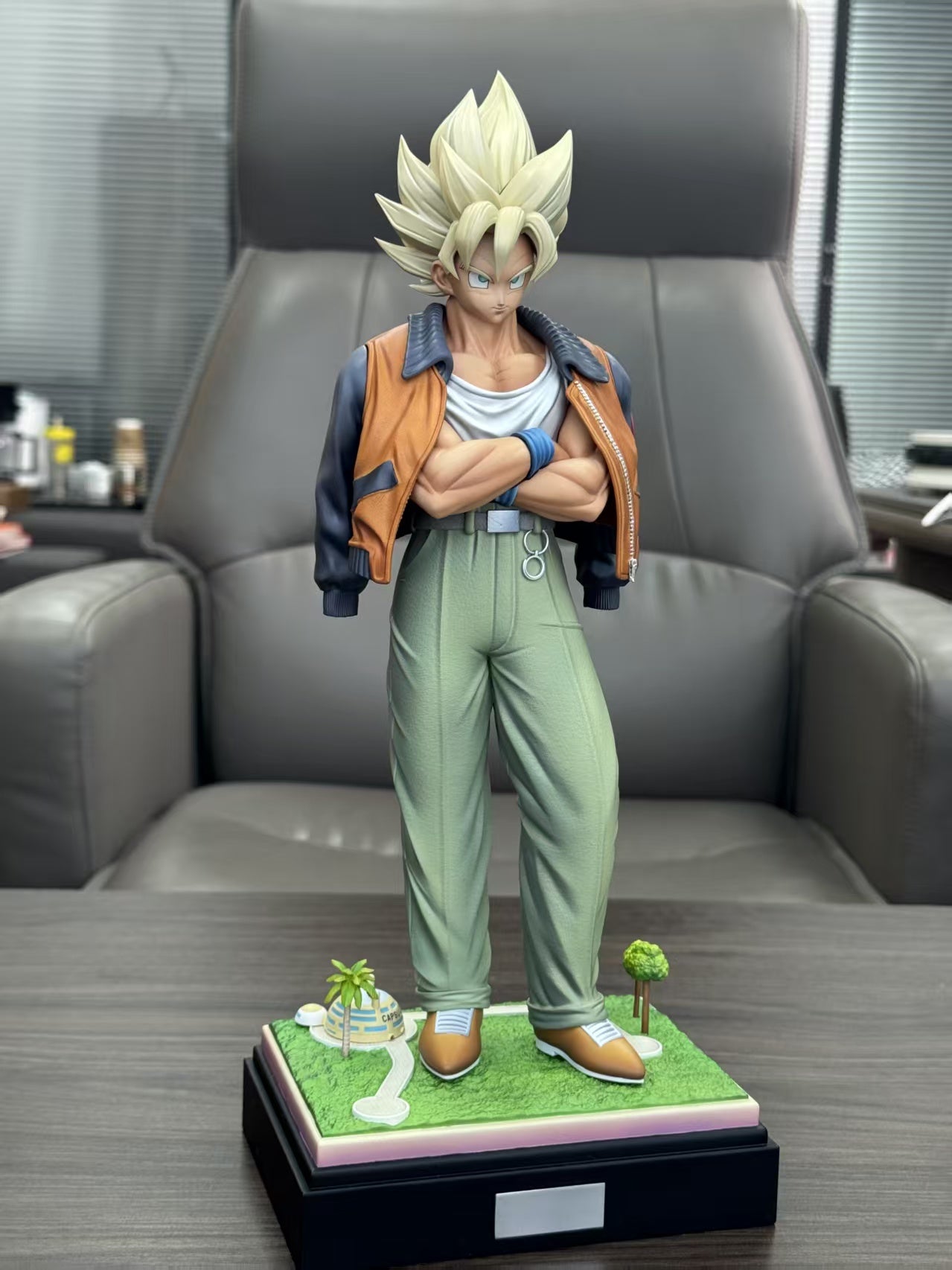 Dragon Ball Wish Studio Casual Outfit Son Goku Resin Statue