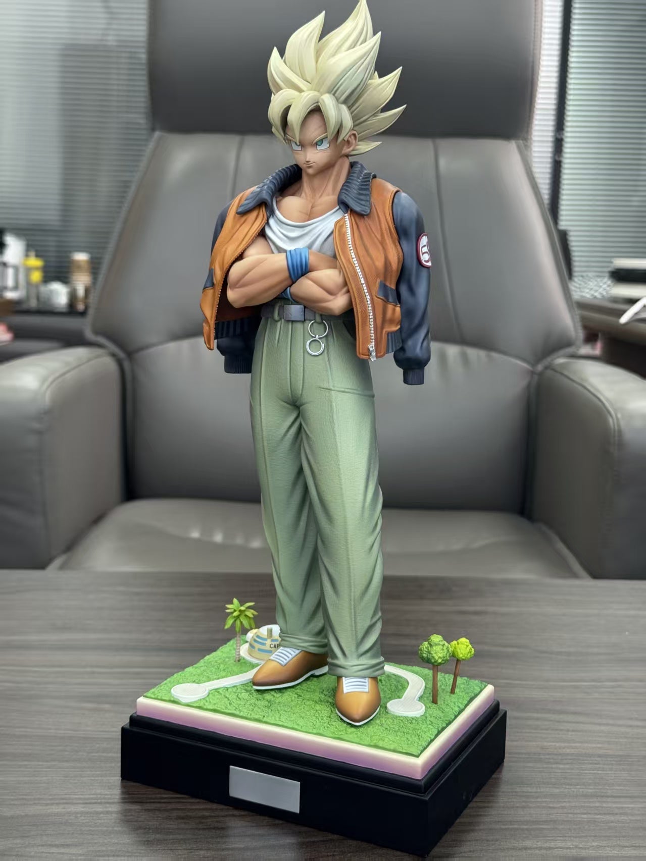 Dragon Ball Wish Studio Casual Outfit Son Goku Resin Statue