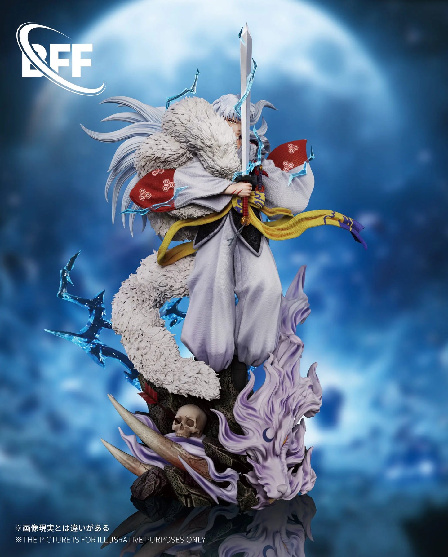 InuYasha BFF Studio Sesshomaru Resin Statue