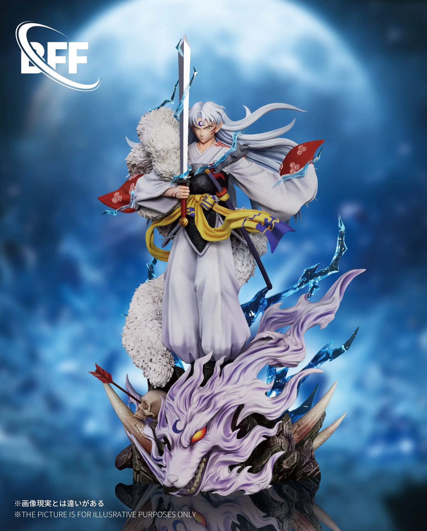 InuYasha BFF Studio Sesshomaru Resin Statue