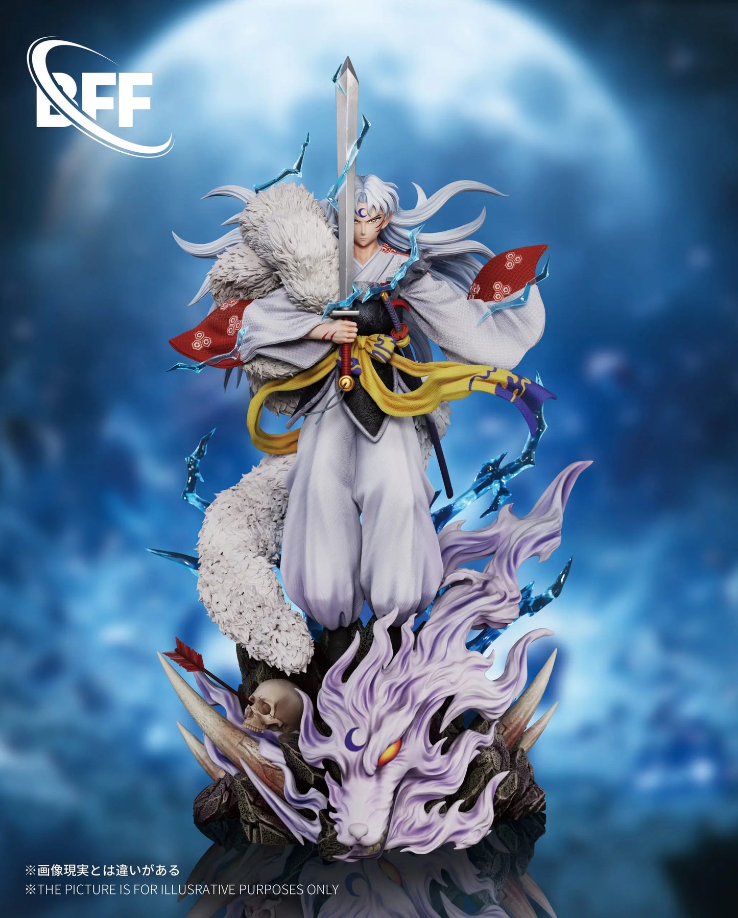 InuYasha BFF Studio Sesshomaru Resin Statue