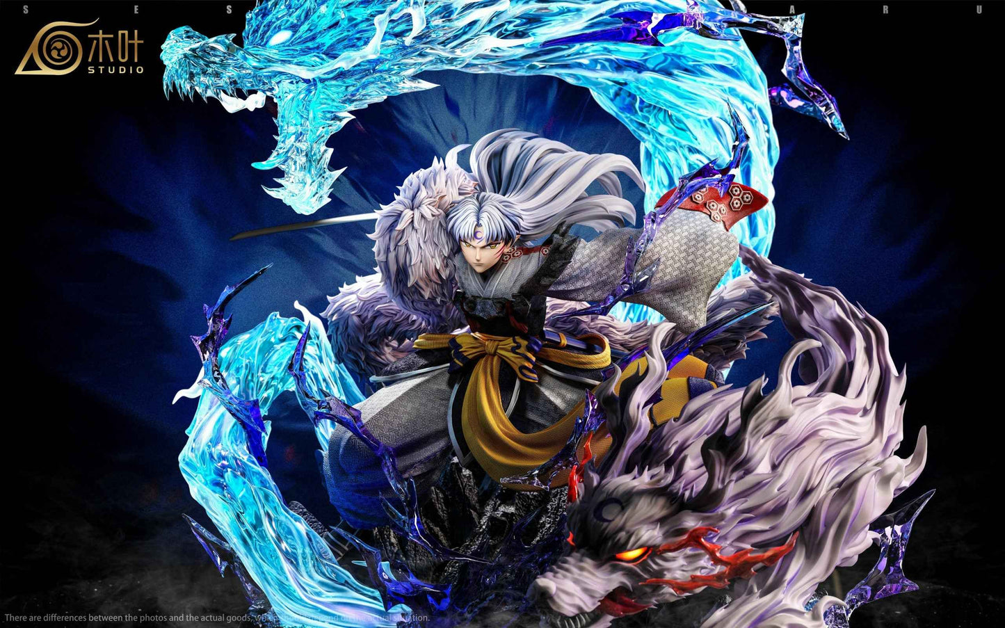 Inuyasha Konoha Studio Sesshomaru Resin Statue