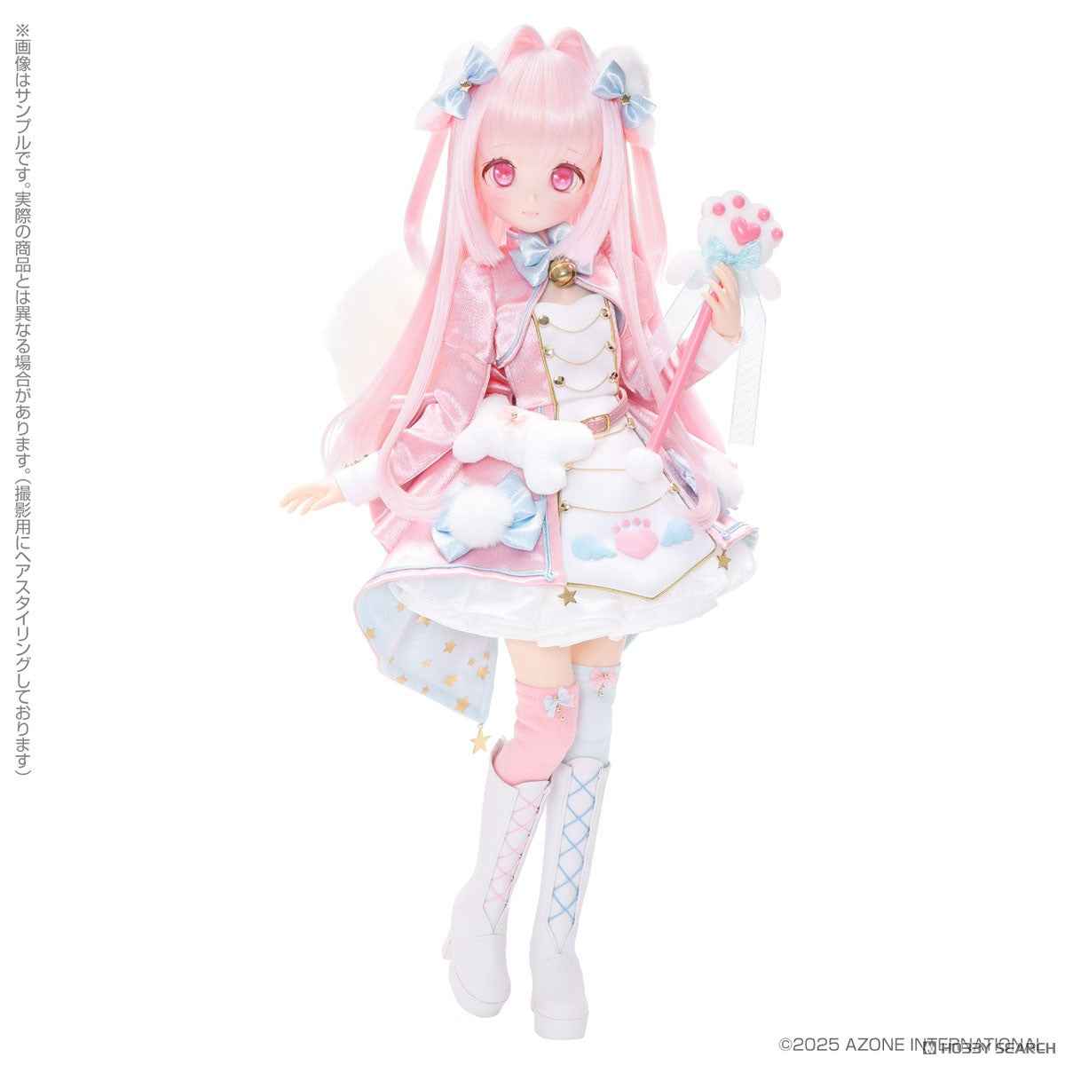 Iris Collect Petit Azone Honono Magical☆fluffy Milky Pink ver. s*t*j 1/3 Licensed PVC Doll