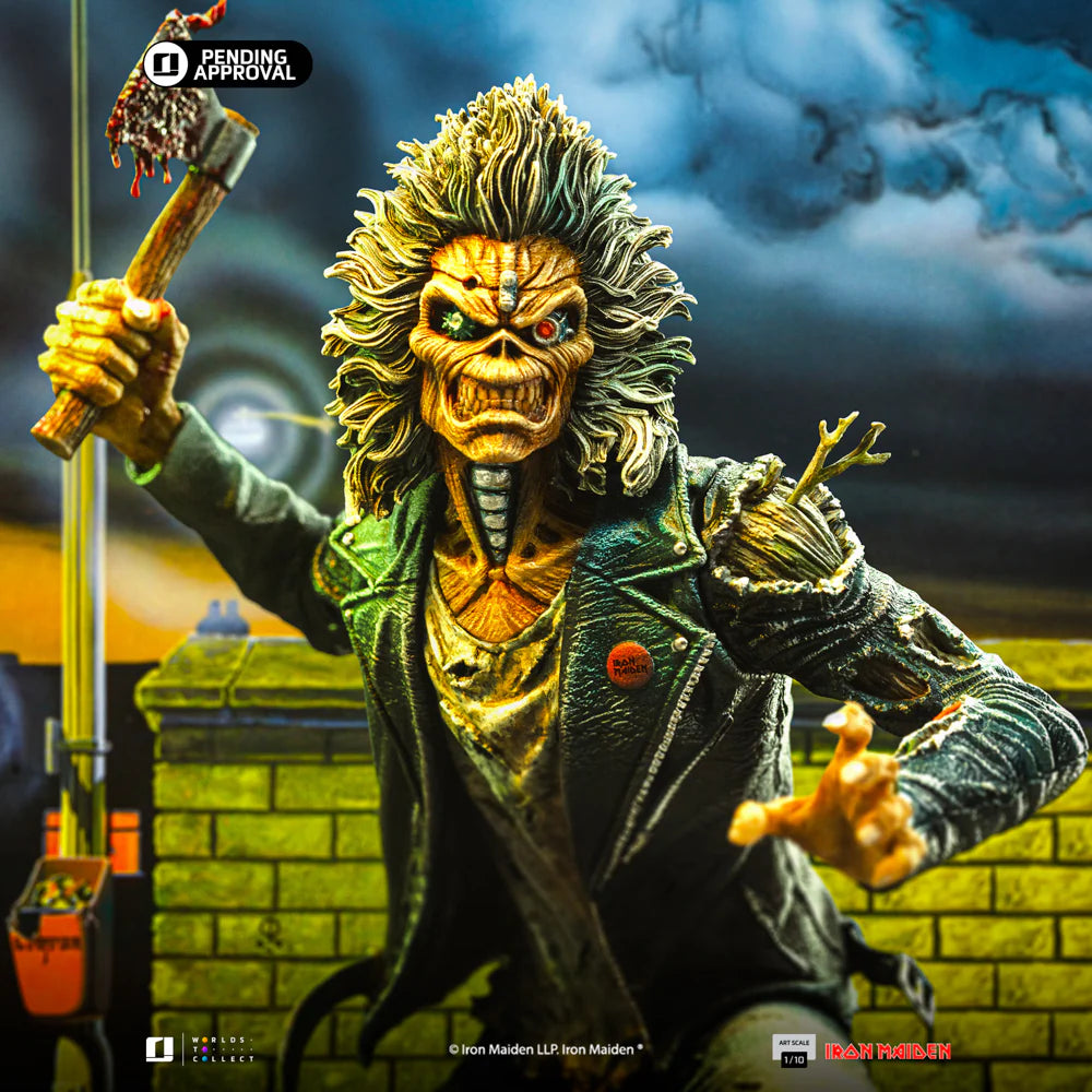 Iron Maiden Iron Studio Eddie 50th Anniversary IRONMD124925-10 Licensed Resin Statue