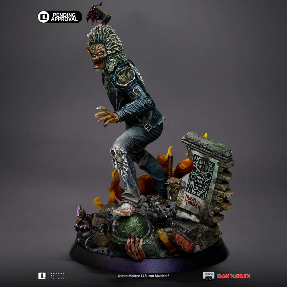 Iron Maiden Iron Studio Eddie 50th Anniversary IRONMD124925-10 Licensed Resin Statue