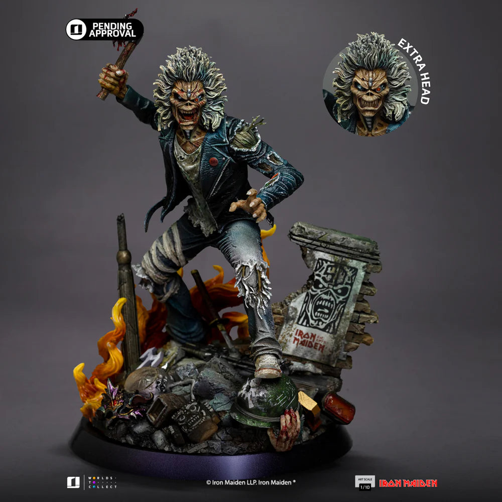 Iron Maiden Iron Studio Eddie 50th Anniversary IRONMD124925-10 Licensed Resin Statue