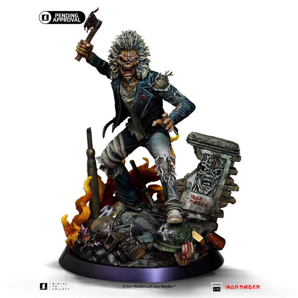 Iron Maiden Iron Studio Eddie 50th Anniversary IRONMD124925-10 Licensed Resin Statue