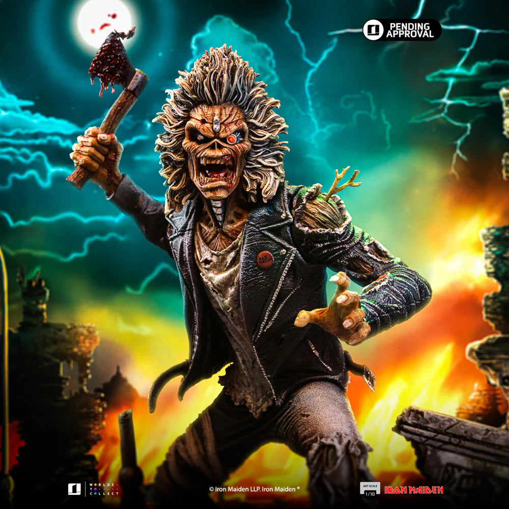 Iron Maiden Iron Studio Eddie 50th Anniversary IRONMD124925-10 Licensed Resin Statue
