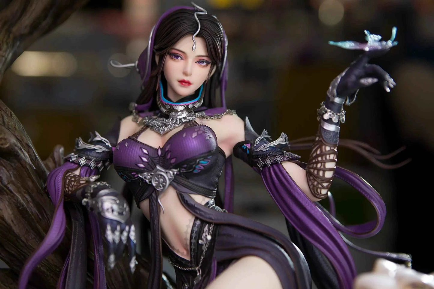 JX Online 3 Light Year Studio Snake-Enticing Mind Five Venoms Female 1/4 Licensed Resin Statue