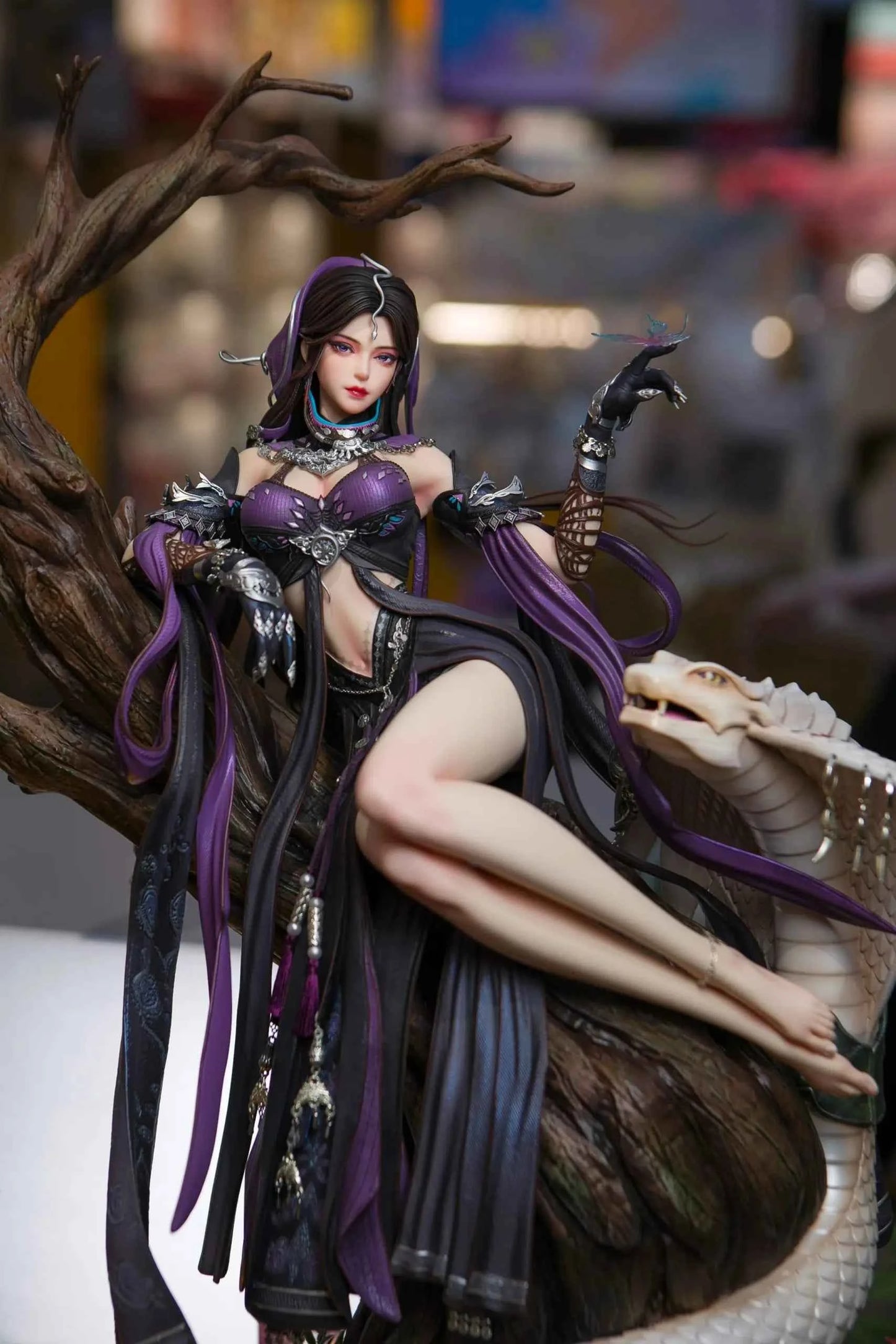 JX Online 3 Light Year Studio Snake-Enticing Mind Five Venoms Female 1/4 Licensed Resin Statue