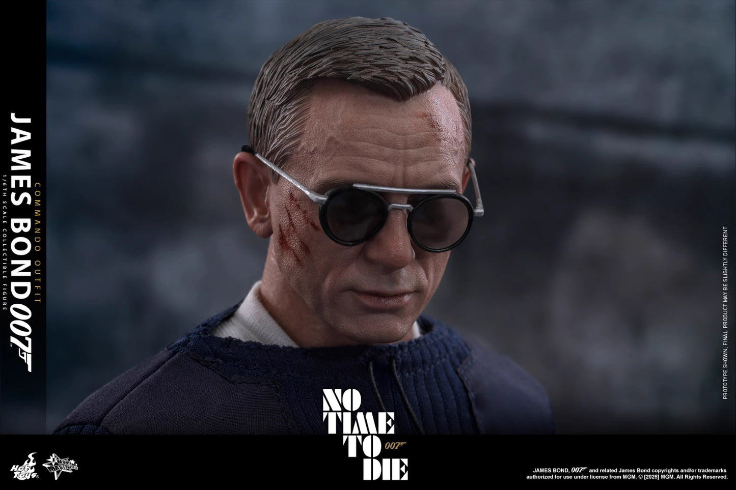 James Bond Hot Toys No Time To Die James Bond (Commando Outfit) MMS804 Licensed Action Figure