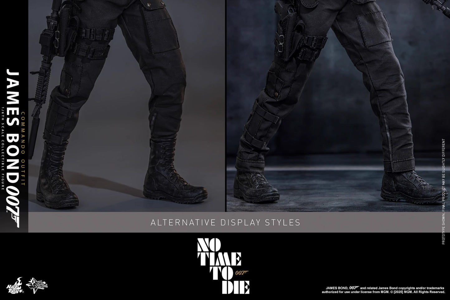 James Bond Hot Toys No Time To Die James Bond (Commando Outfit) MMS804 Licensed Action Figure