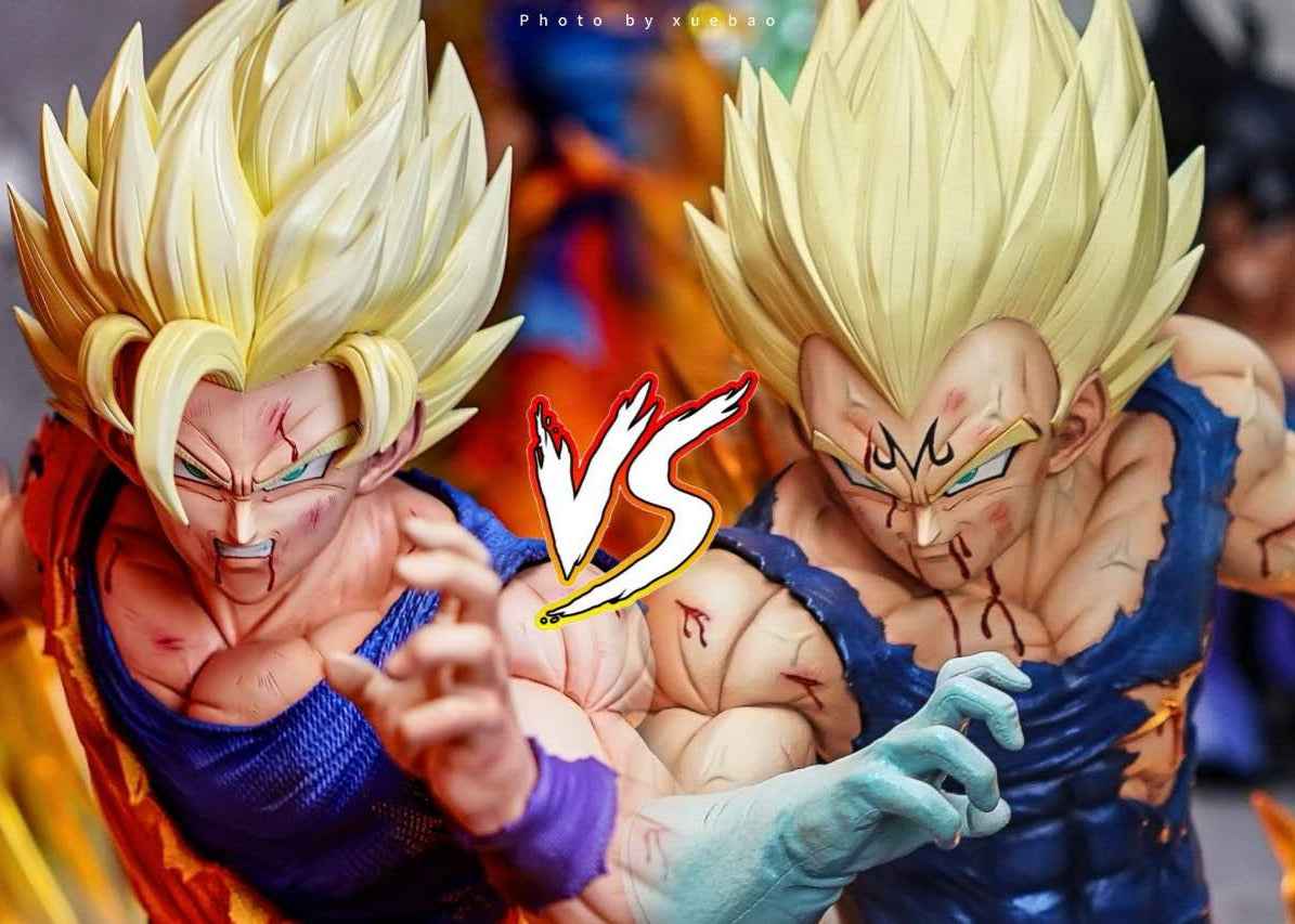 Dragon Ball ~ ArmyAnt Studio & Jie Ke Bang Studio ~ Son Goku Super Saiyan “SSJ” ~ Resin Statue - Santoryu Resins Collectors